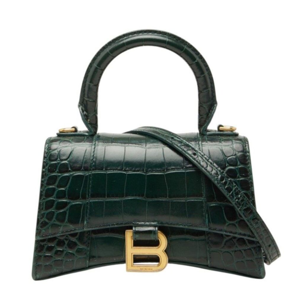 Balenciaga Hourglass XS leather 2way bag